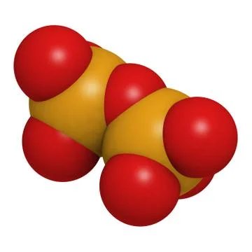 Pyrophosphate molecule, chemical structure Stock Illustration