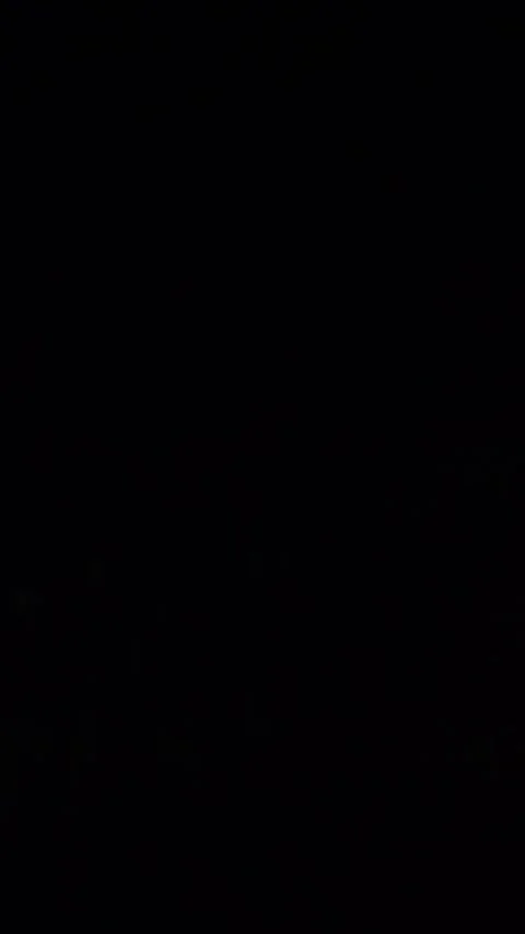 Pyrotechnic fireworks explosions in the night sky Stock Footage 266665154