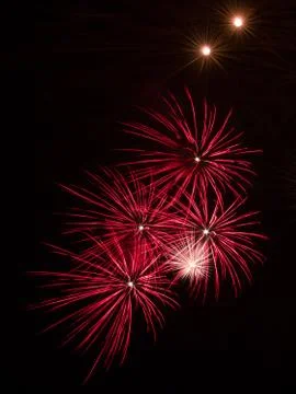Pyrotechnic Pattern Stock Photos