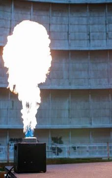 Pyrotechnics Foto stock