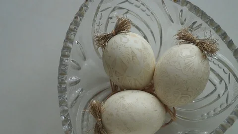 Pysanky Stock Footage 125043795