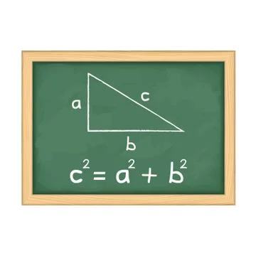 Pythagoras' Theorem Stock Illustration