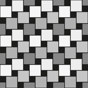 Pythagorean tiling. Seamless surface pattern design with flooring ornament イラスト素材