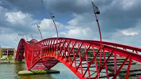 Python bridge 写真素材