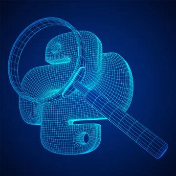 Python code language sign Stock Illustration