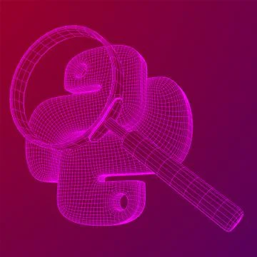 Python code language sign Stock Illustration