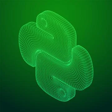 Python code language sign Stock Illustration