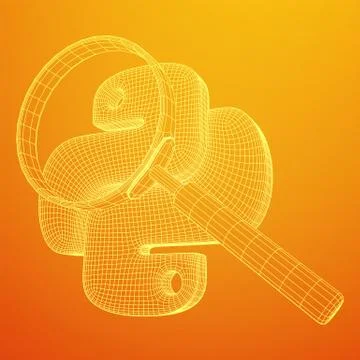 Python code language sign Stock Illustration