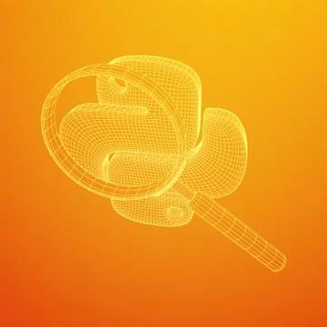 Python code language sign Stock Illustration