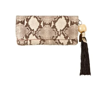 Python handbag with tassel Photos