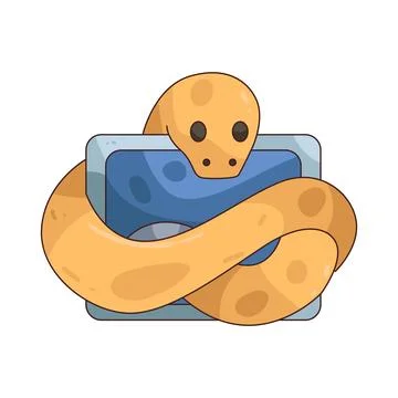 Python illustration Stock Illustration