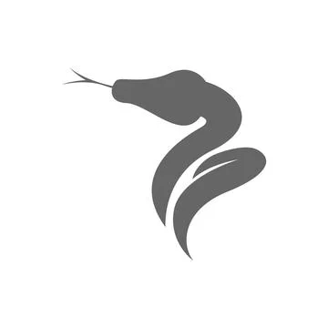 Python logo icon design illustration Stock Illustration