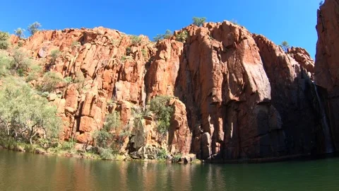 Python Pool Millstream-Chichester Range National Park Western Australia 스톡 동영상 205548702