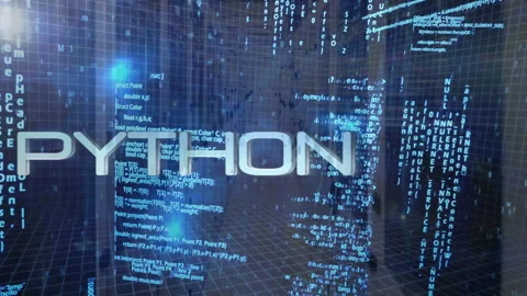 Python programming language animation ov... | Stock Video | Pond5