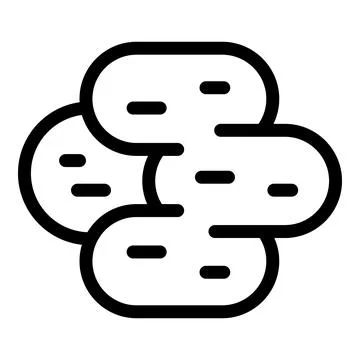 Python programming language logo icon representing software development Stock Illustration