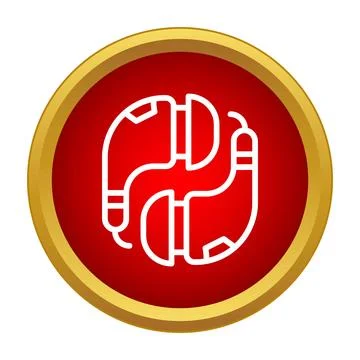 Python programming language logo symbol icon Illustration