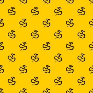 Python snake pattern Stock Illustration