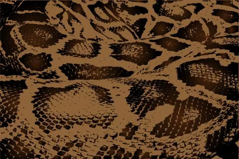 Python - vector abstract pattern Stock Illustration