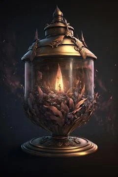 Pyxis of pandemonium Stock Illustration