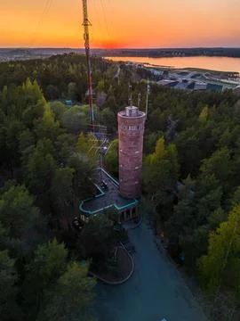 Pyynikki observation tower Stock Photos