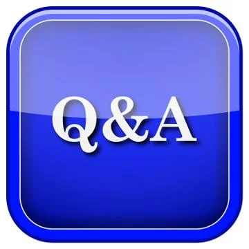 Q&amp;a icon 库存插图