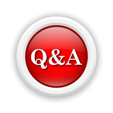 Q&amp;a icon Stock Illustration