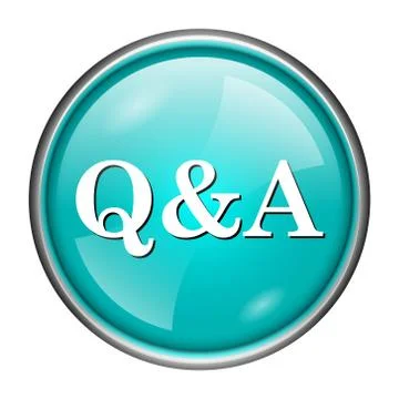 Q&amp;a icon Stock Illustration
