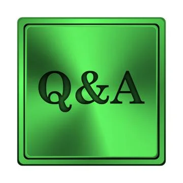 Q&amp;a icon 库存插图