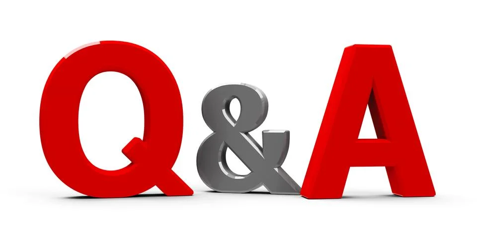 Q&amp;A icon Stock Illustration
