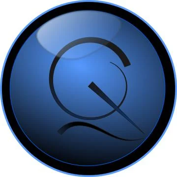Q letter Иллюстрация