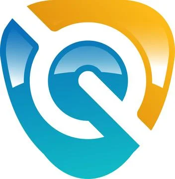 Q letter vector logo design concept monogram icon trademark creative minimal Stock Illustration