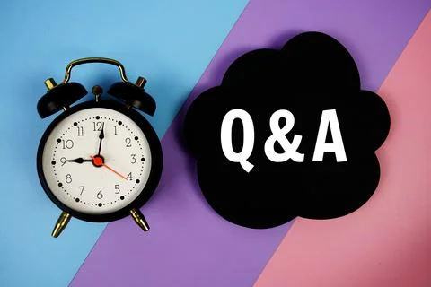 Q&amp;A (Question and Answer) Stock Photos