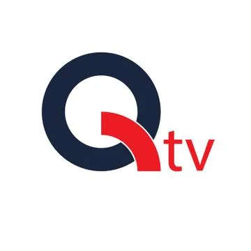 Q Tv logo Stock Illustration