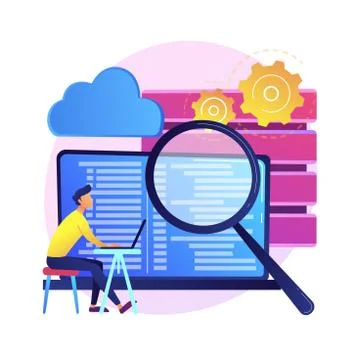 QA tester vector concept metaphor Illustration