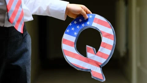 QAnon concept. Stock Footage 140692596