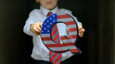 QAnon concept. Stock Footage 140692770
