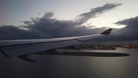 Qantas wing Stock Footage 107347651