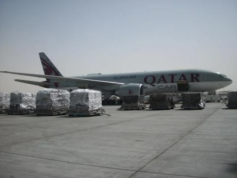 Qatar cargo Stock Photos