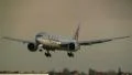 Qatar Cargo plane landing HD 동영상