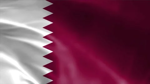 Qatar Flag Stock Footage 262500023