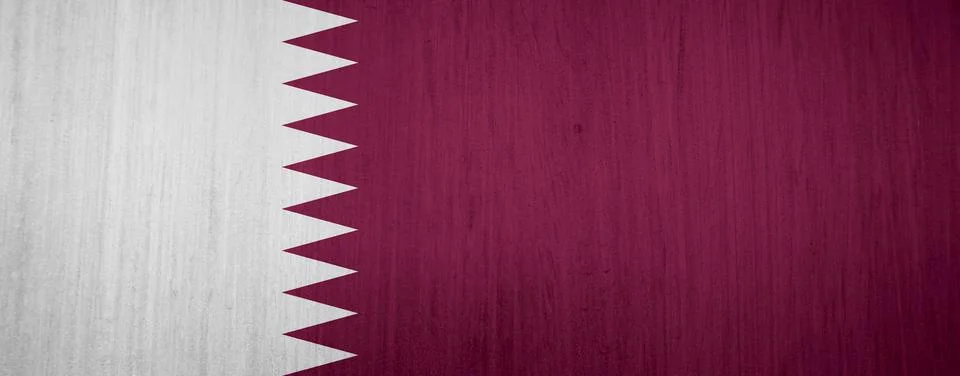 Qatar flag texture as a background Illustrazione stock
