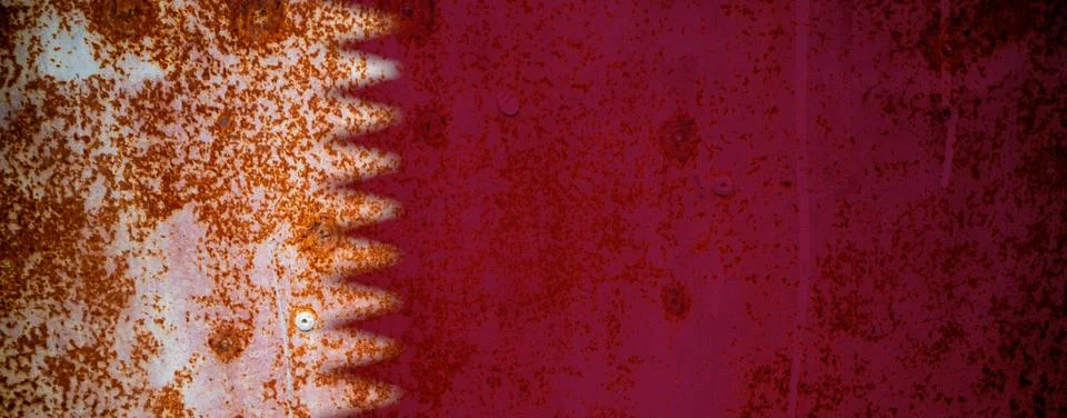 Qatar flag texture as a background Stock Photos