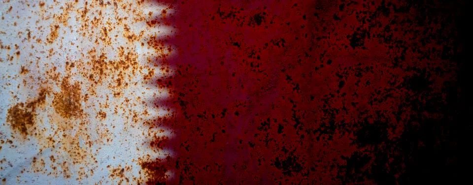 Qatar flag texture as a background Stock Photos