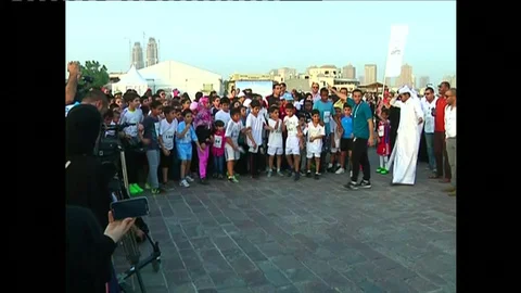 QATAR-MENTAL HEALTH Qatar marks World Me... | Stock Video | Pond5