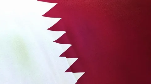 Qatar Flag Stock Footage ~ Royalty Free Stock Videos | Pond5