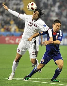 Qatar Soccer Asian Cup - Jan 2011 Stock Photos