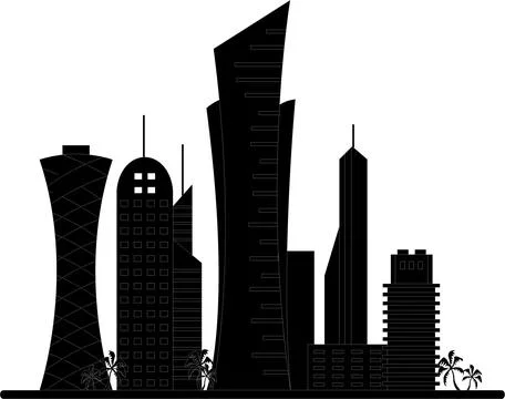 Qatar vector illustration Stock Illustration