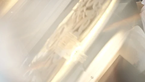 Qatari man messaging on mobile. Stock Footage 119387078