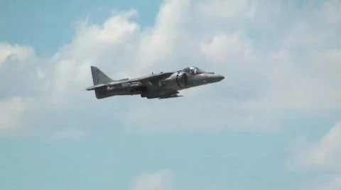 QcHarrier3 Stock Footage 648874