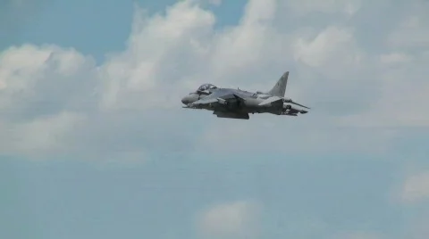 QcHarrier4 Stock Footage 648879